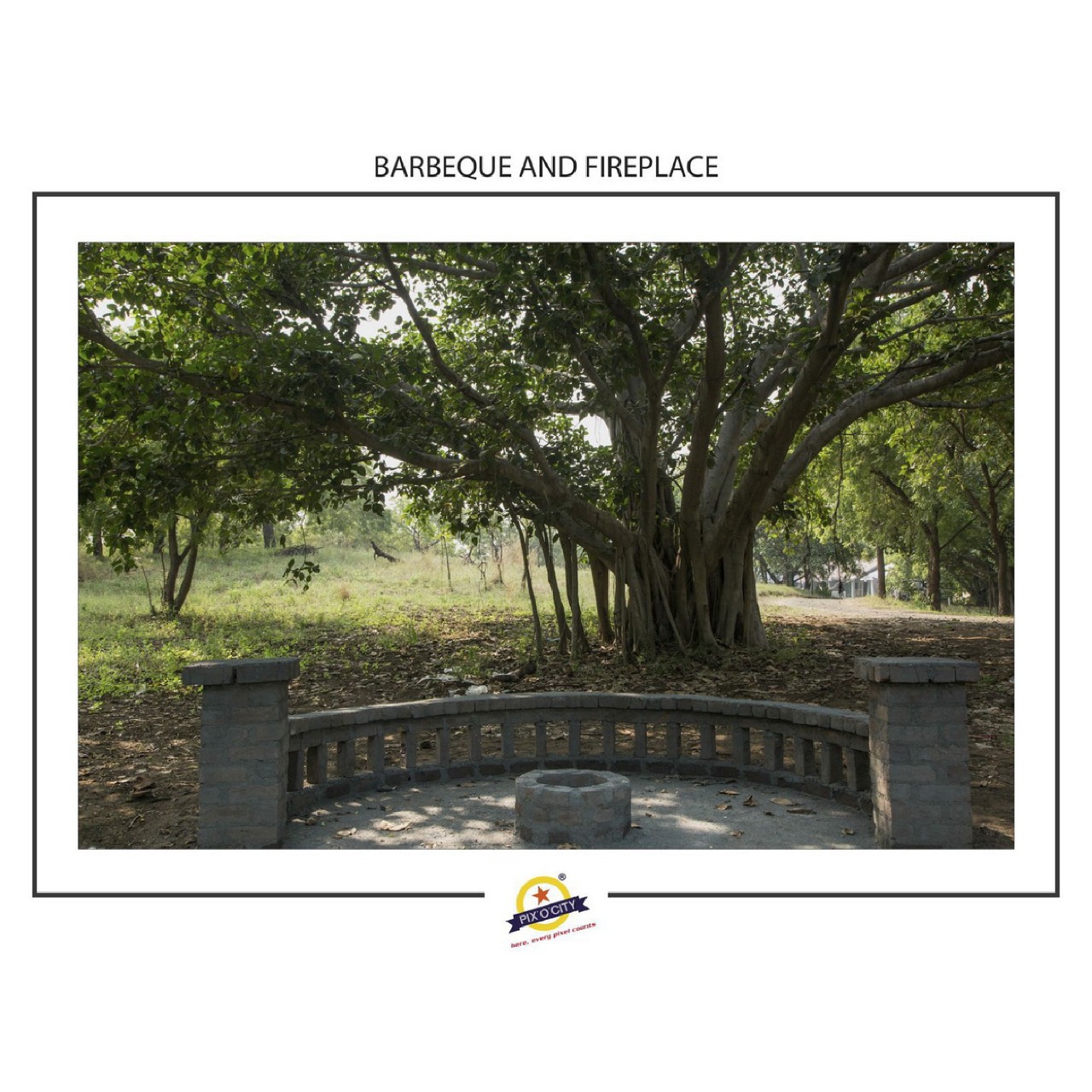 BARBEQUE AND FIREPLACE