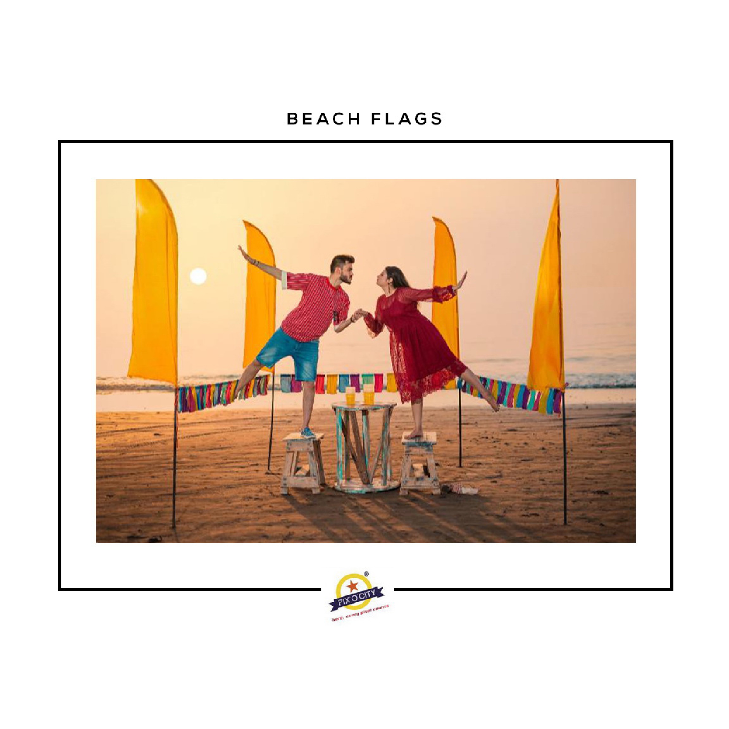 BEACH FLAGS